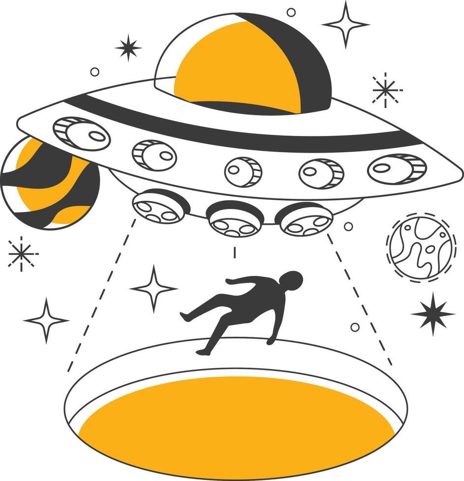 monotone space tattoo set vector