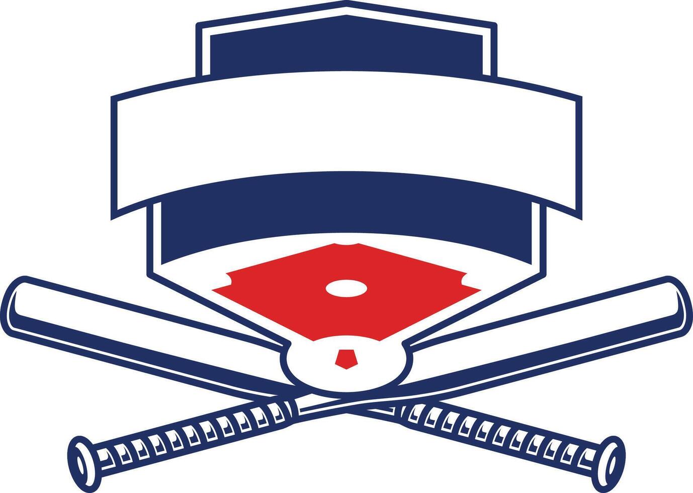 competition baseball logos vector