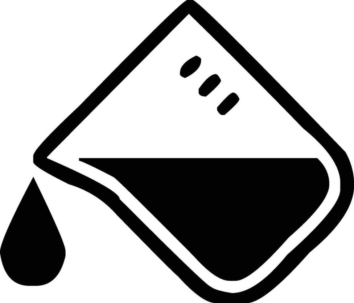 white outlined lab icons vector