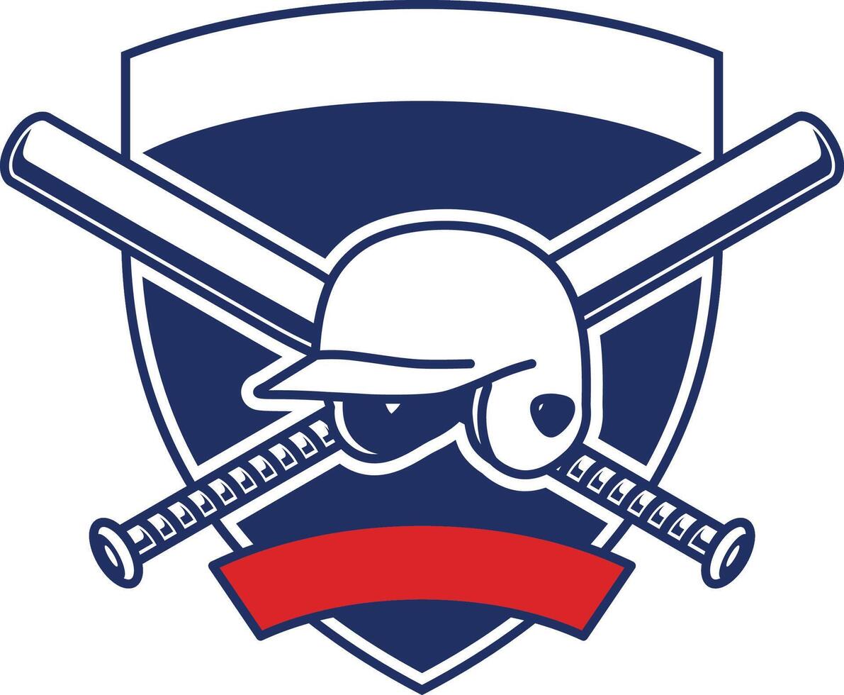 baseball emblem logo set vector