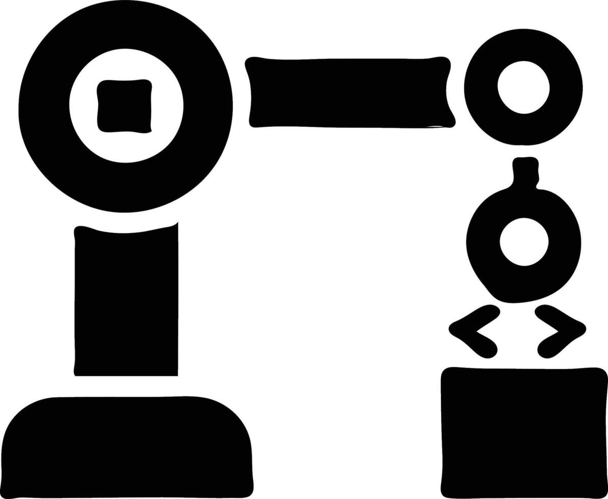 robot hand symbol pack vector