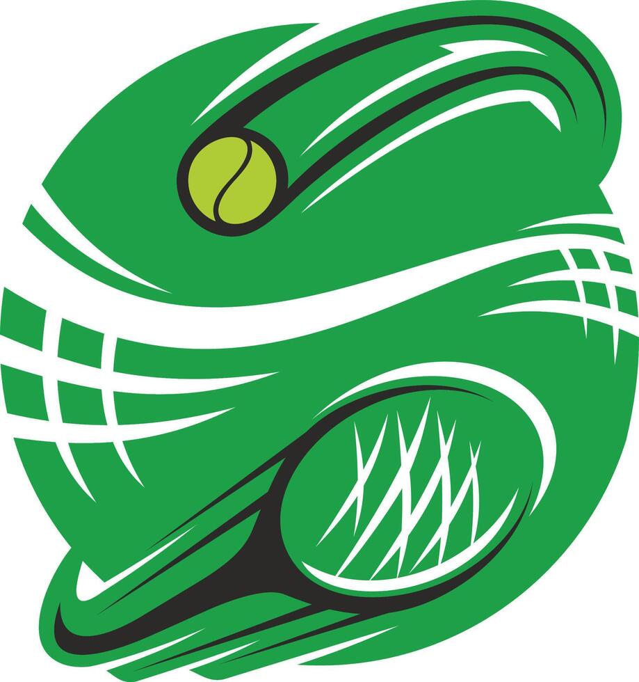 tournament tennis ball icon vector