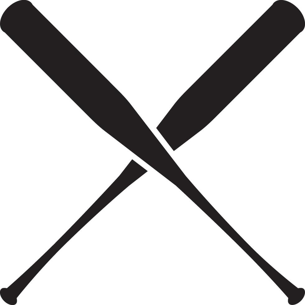baseball stick icon template stock vector
