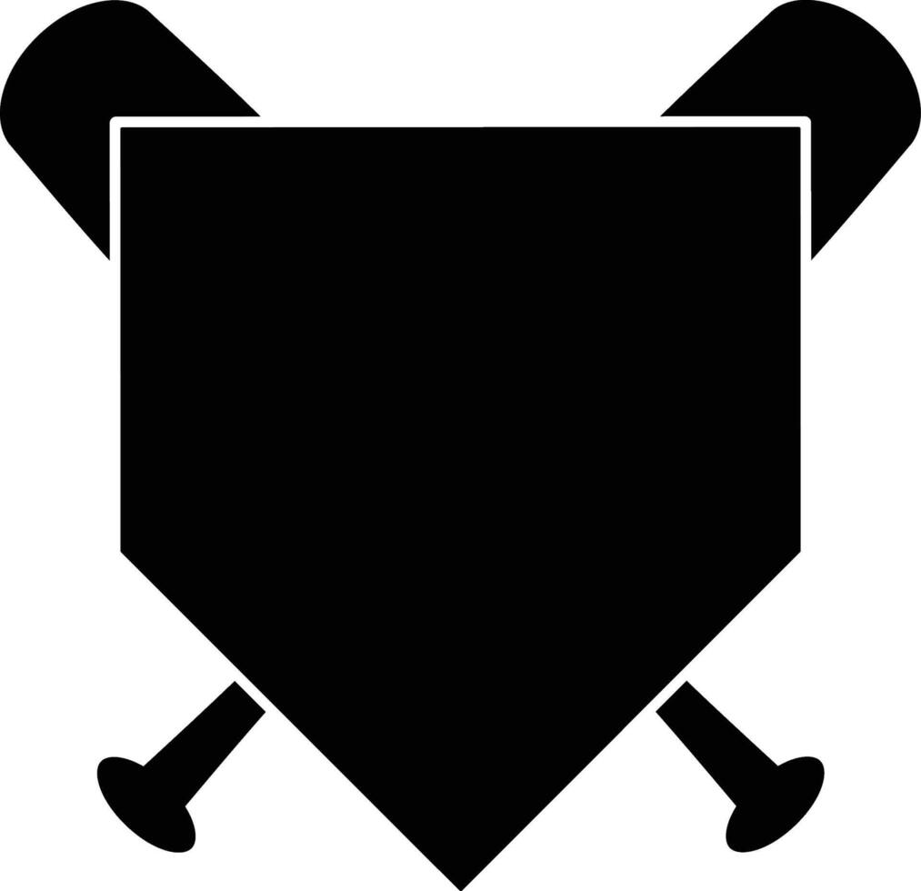baseball base shape set vector