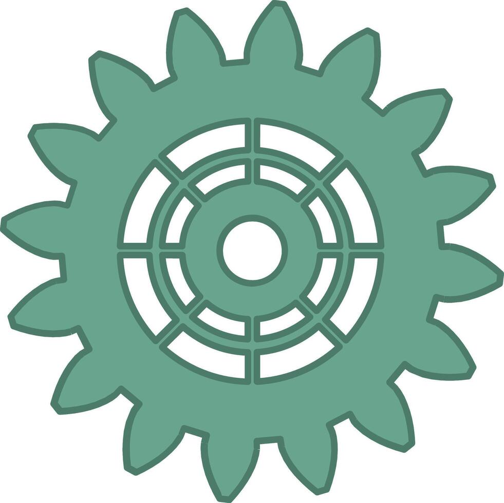 gear elements collection vector