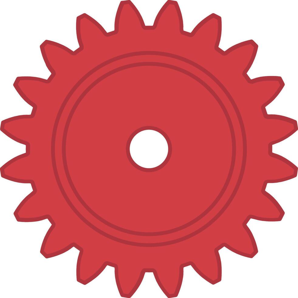 decorative mechanical gear set vector