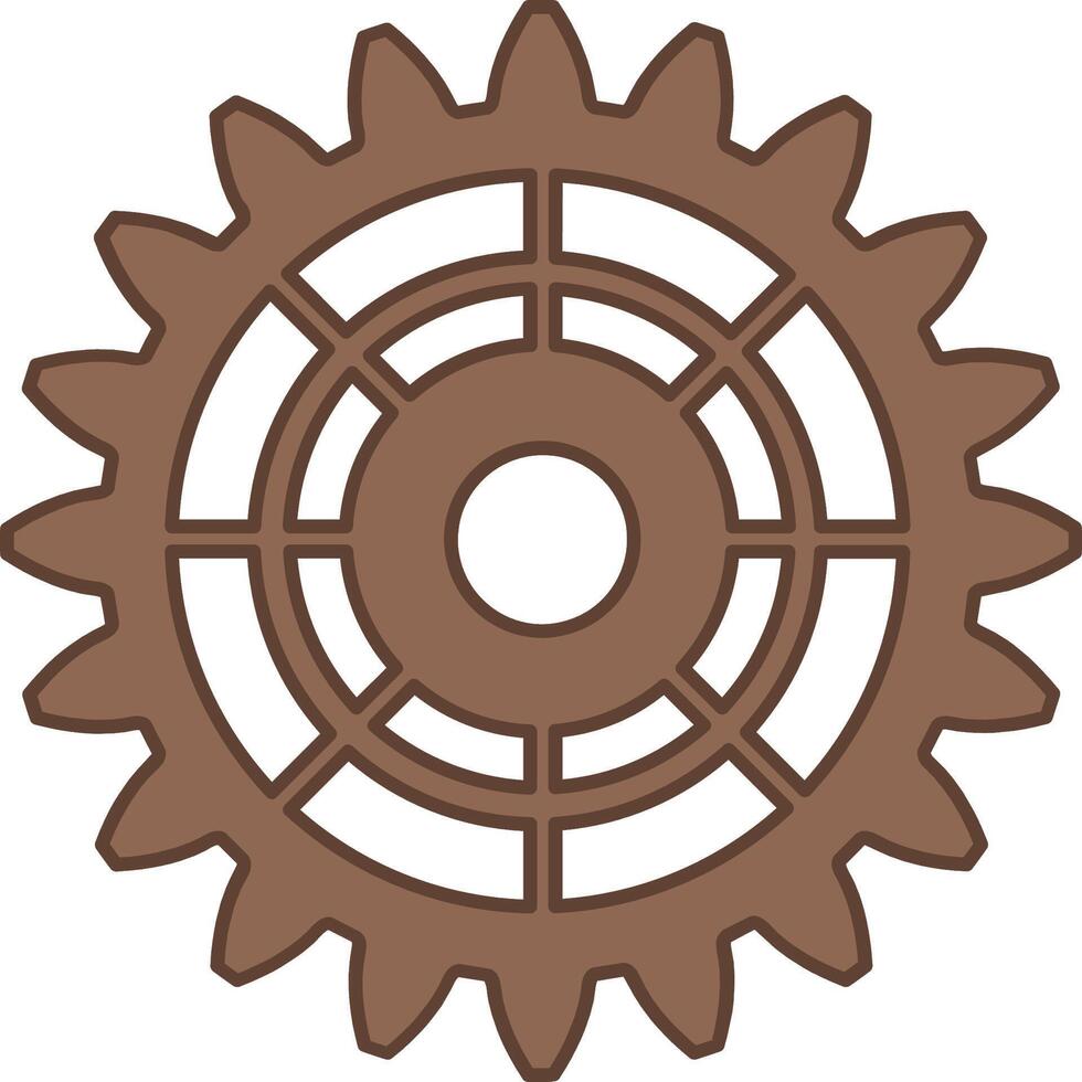 gear pack steampunk style vector
