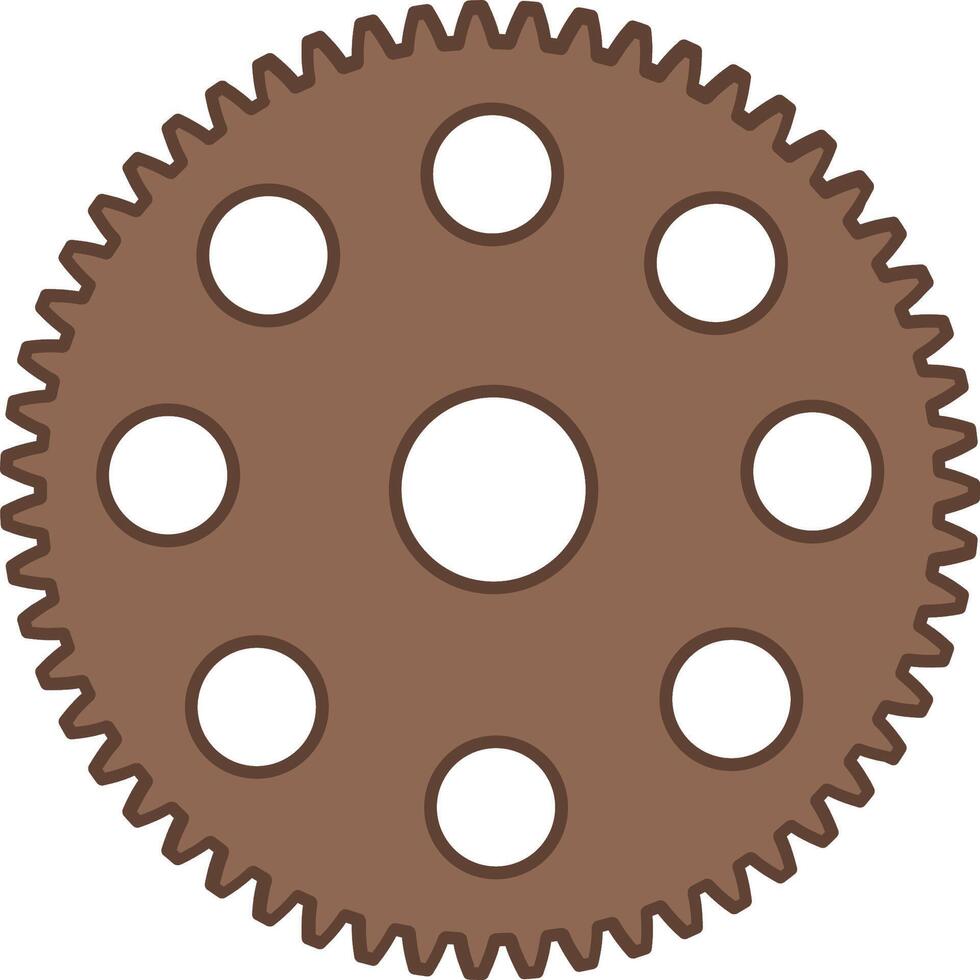 gears for steampunk design vector