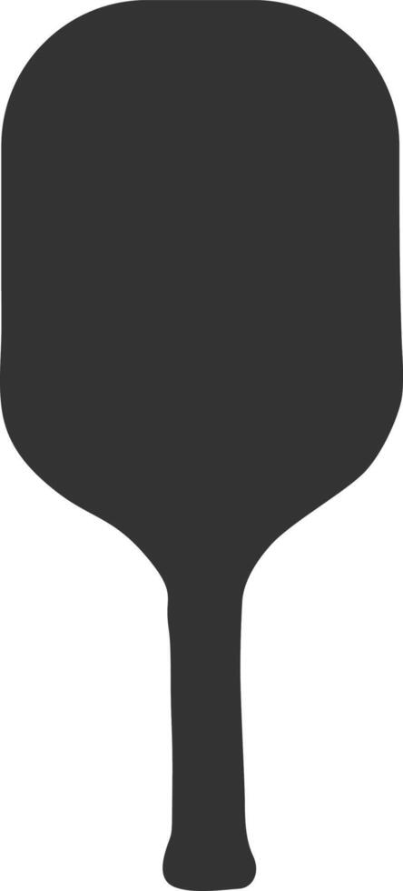 pickleball silhouettes for design vector