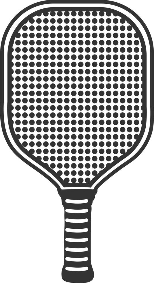 pickleball silhouette graphic set vector