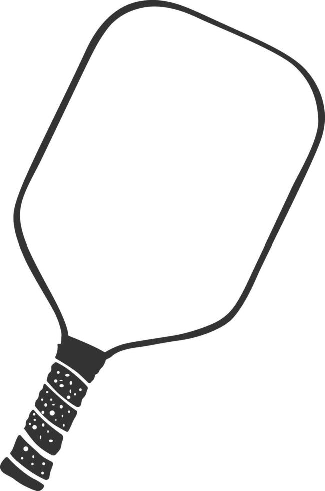 pickleball bundle silhouettes vector