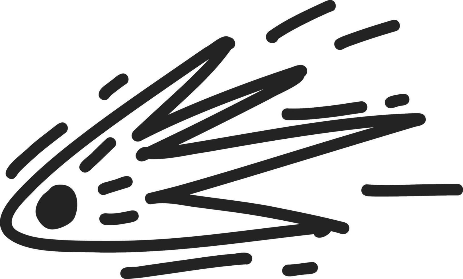 fun and whimsical drawings of space and sky elements vector