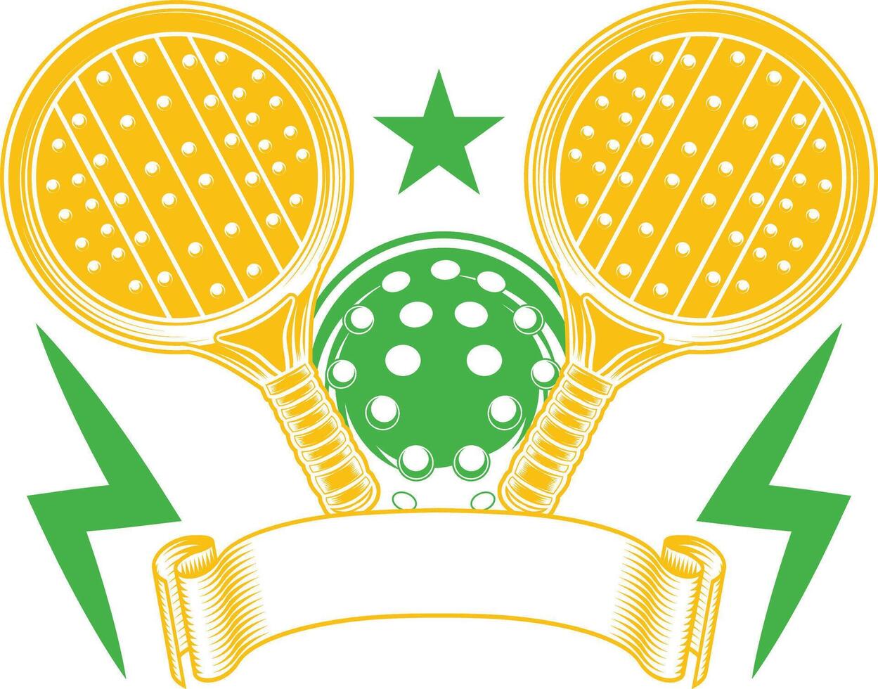 never underestimate old man with pickleball black t shirt design vector