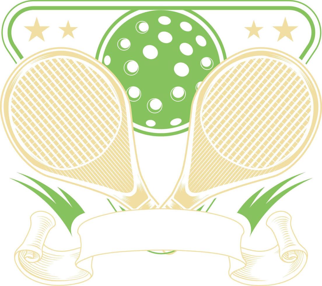 my new year s resolution is to play more pickleball graphic t shirt design vector