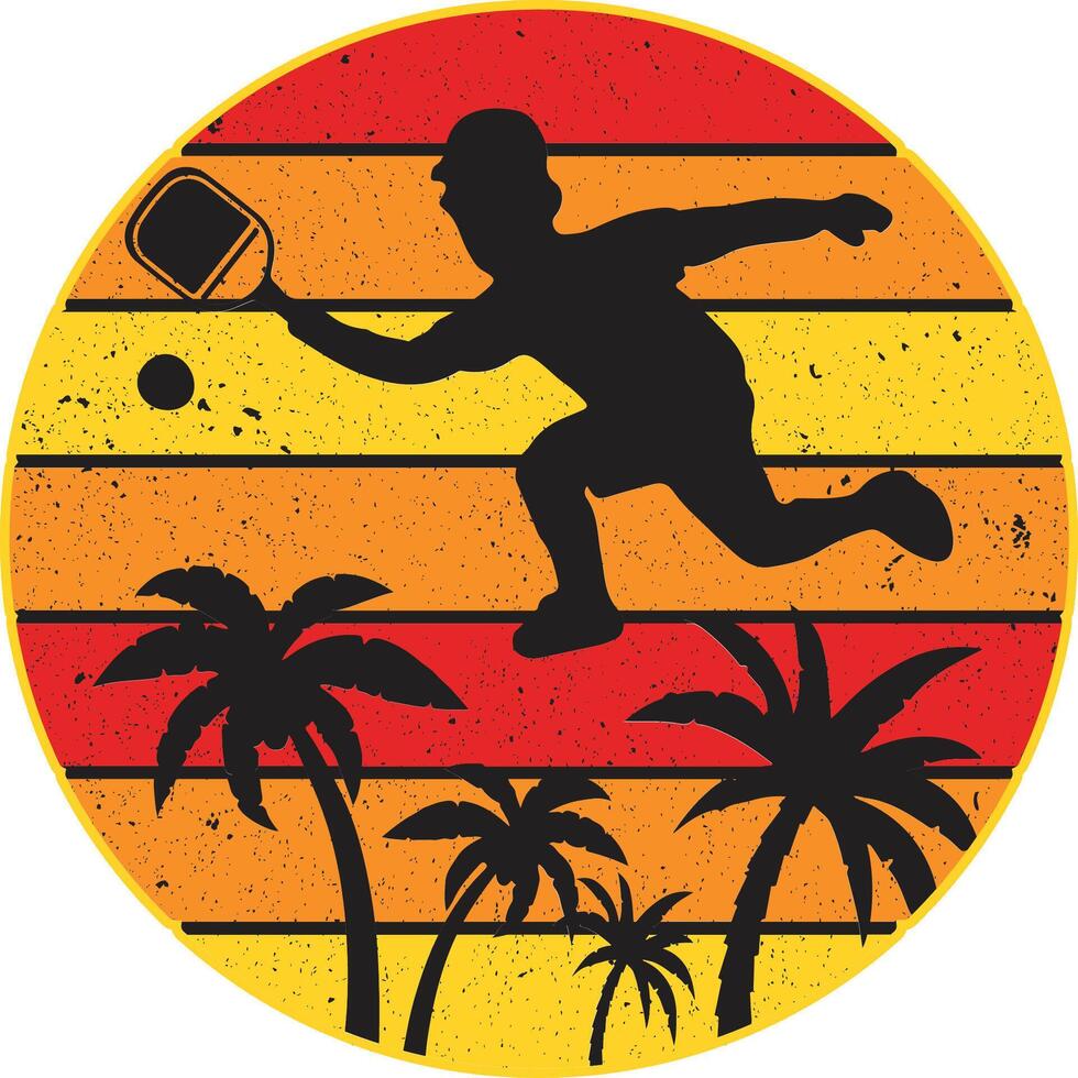 pickleball dad like a regular dad but cooler t shirt vector