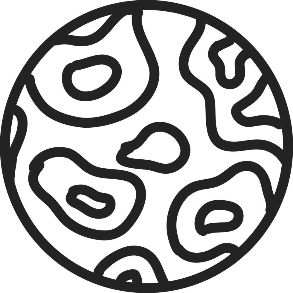 constellation and planet sketches with playful doodles vector