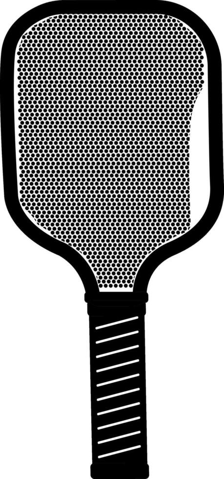 silhouette pickleball paddle bundle vector