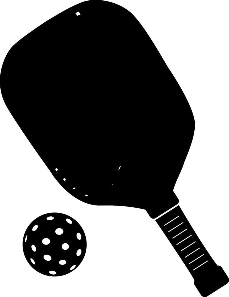 pickleball paddle icon collection vector