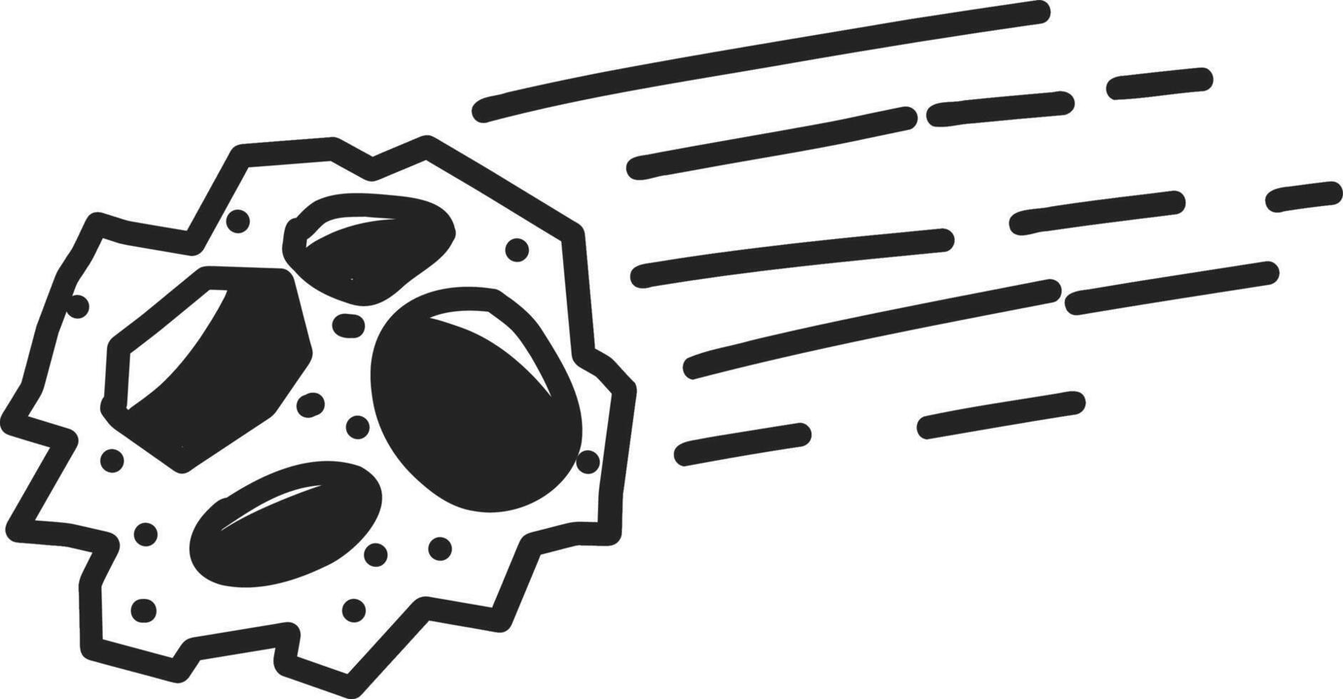 doodle pack of space icons with stars and cartoon aliens vector