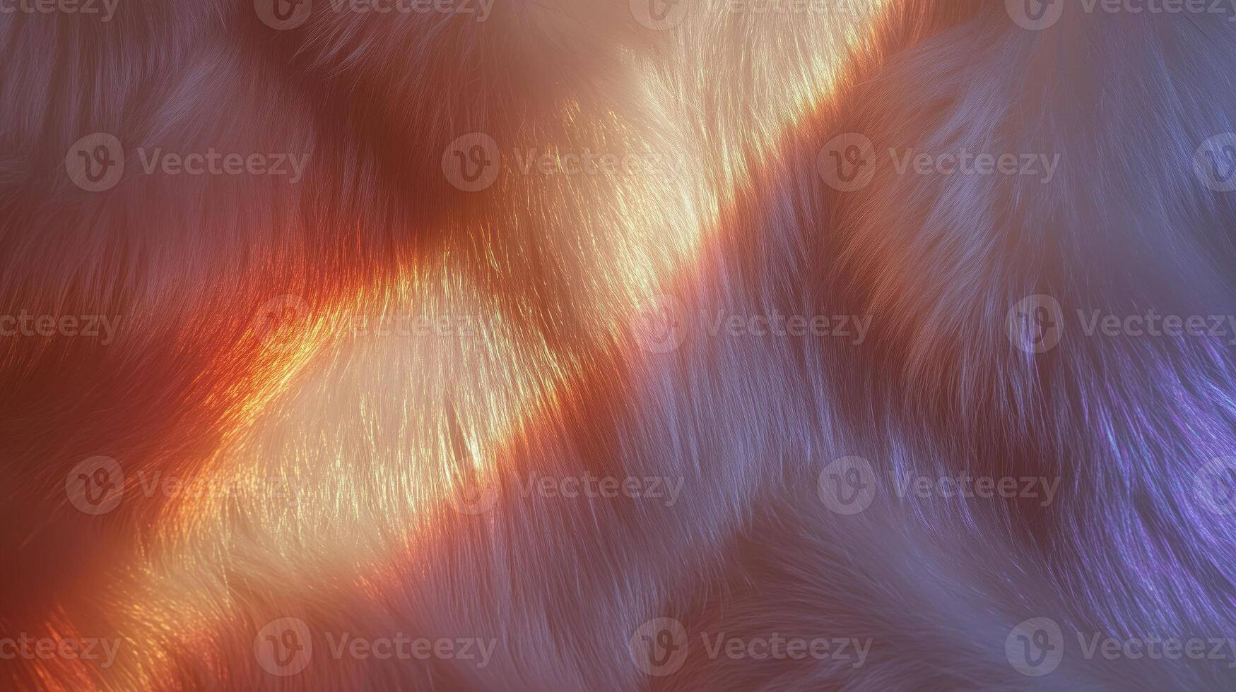 A close up of a fur texture with a light source photo