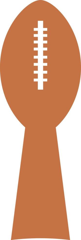 football ball and equipment vector