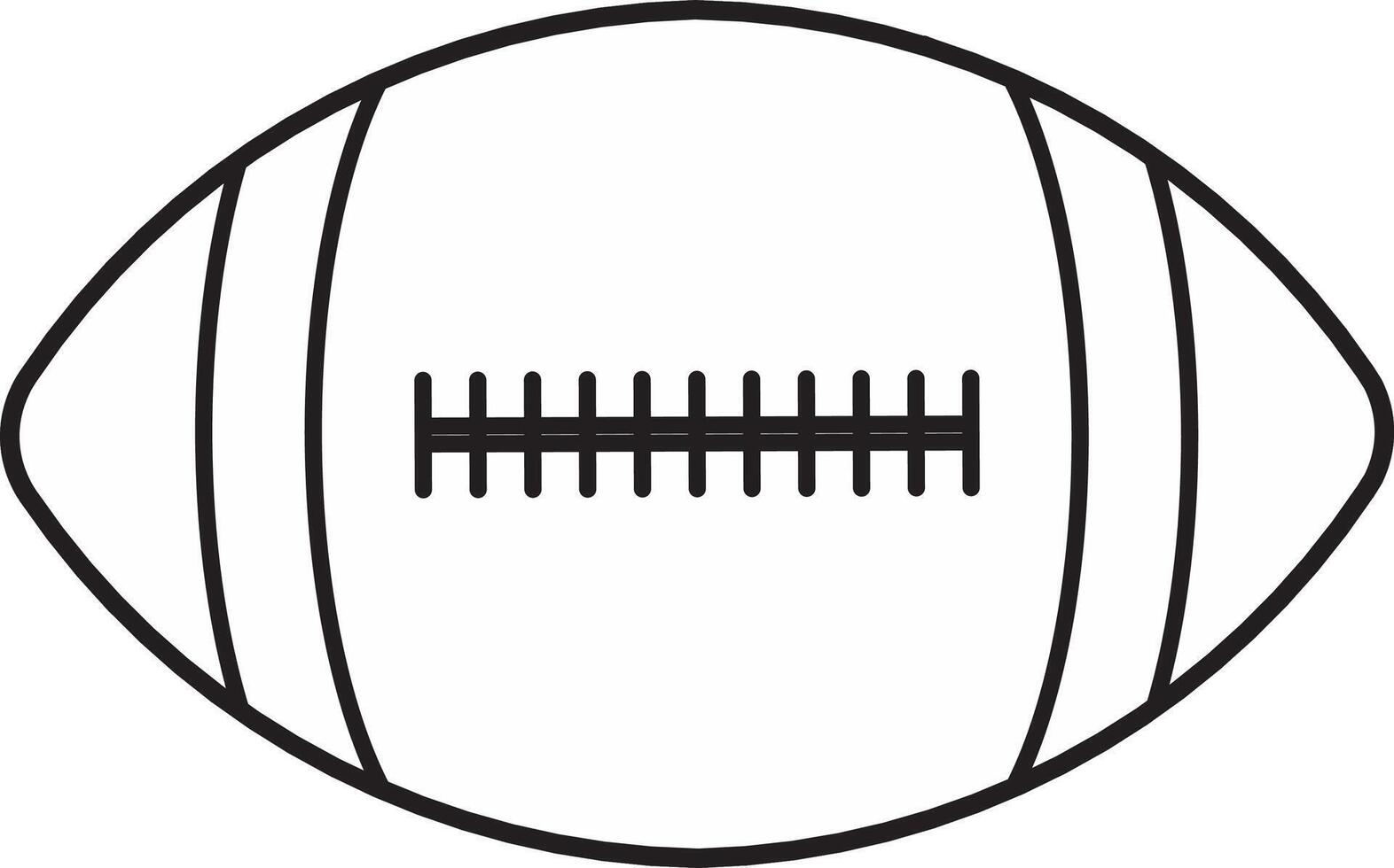 american football symbol icons vector