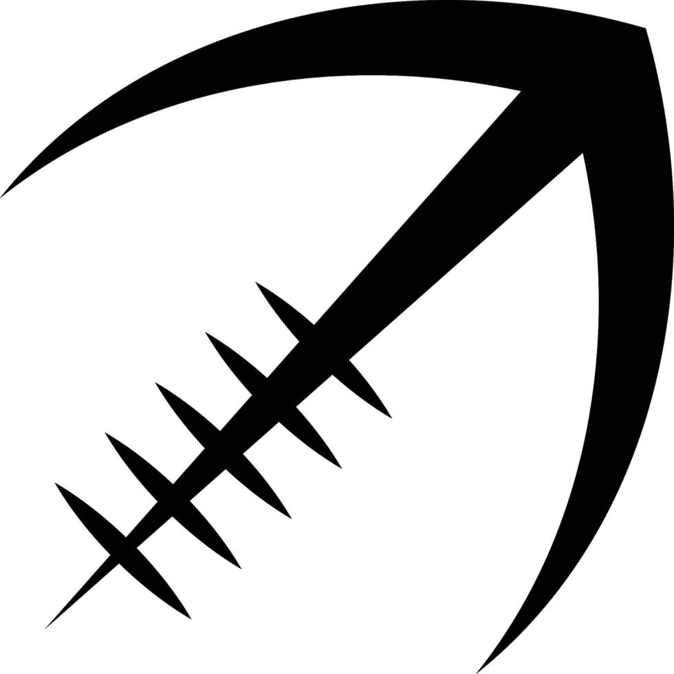 american football icon vector
