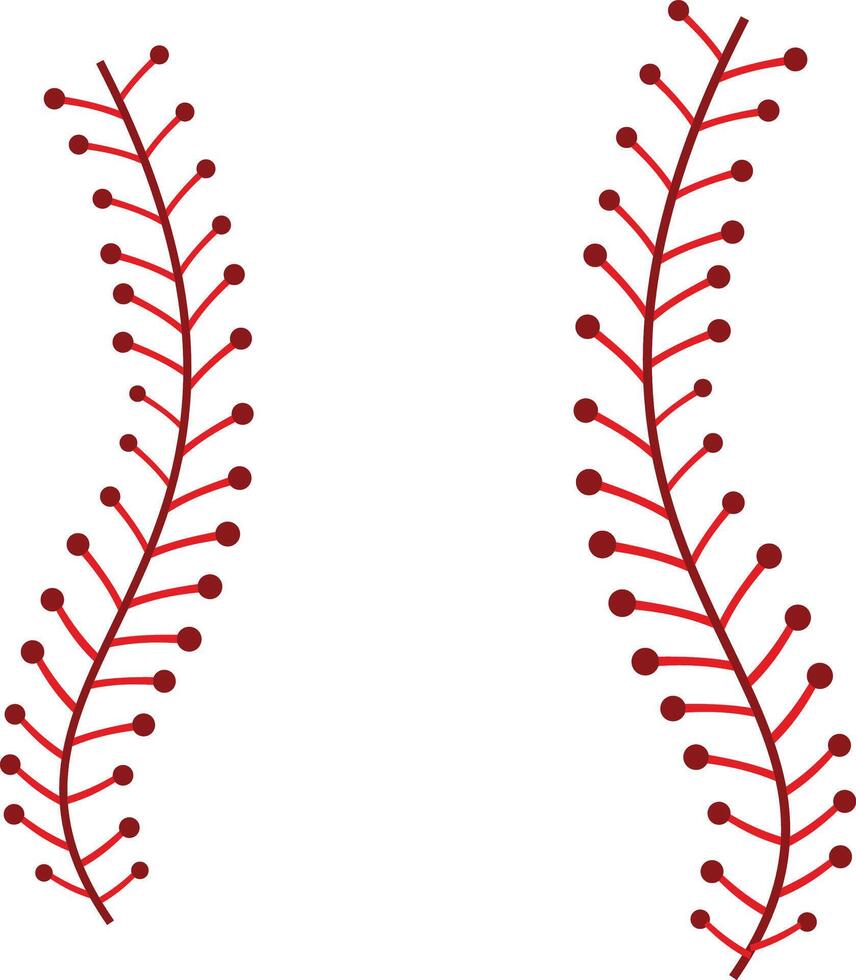 stitched lace design vector