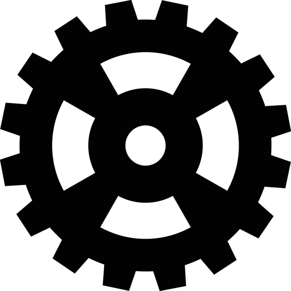 gears and cogs icon set vector