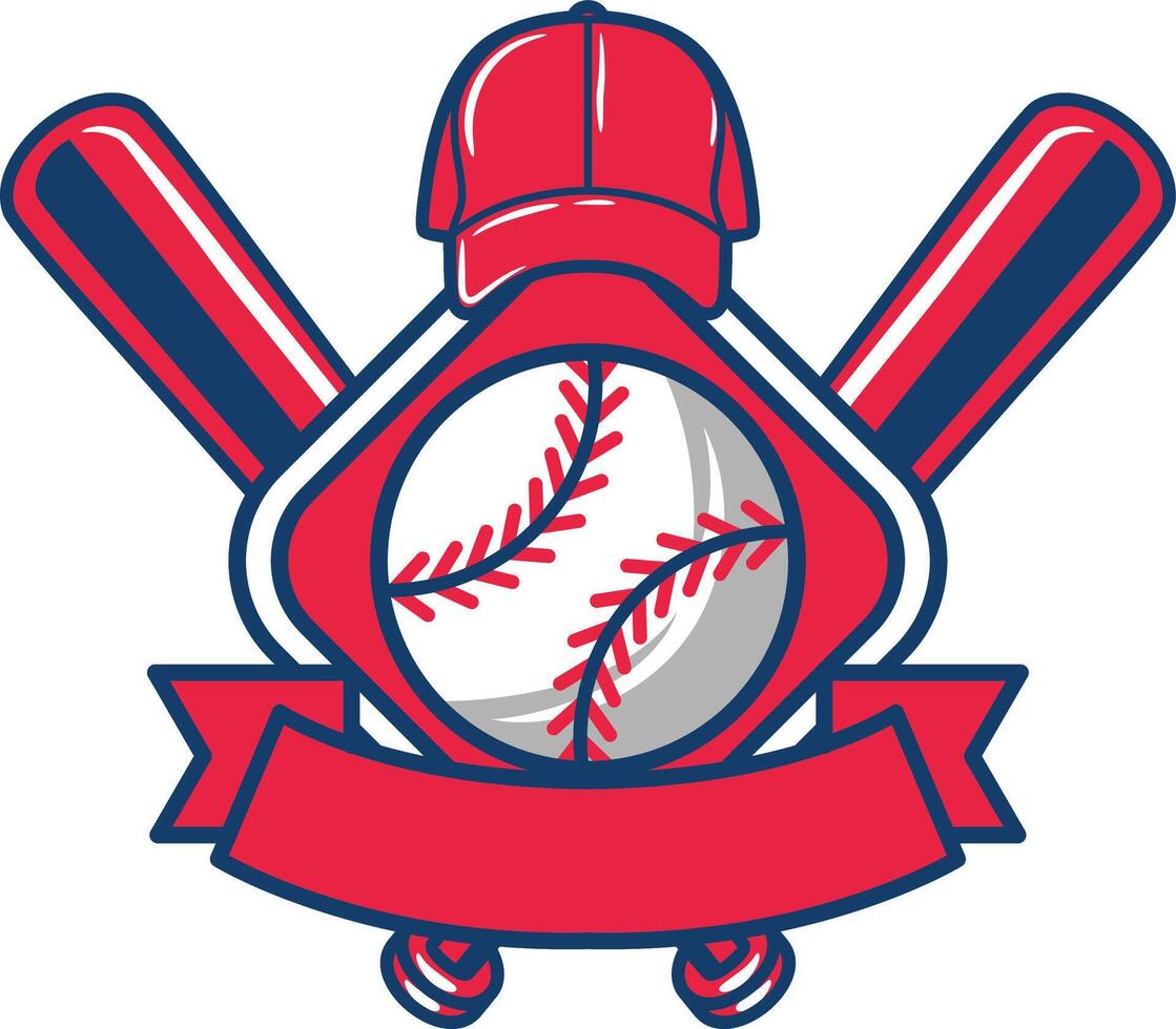 dynamic baseball icons vector