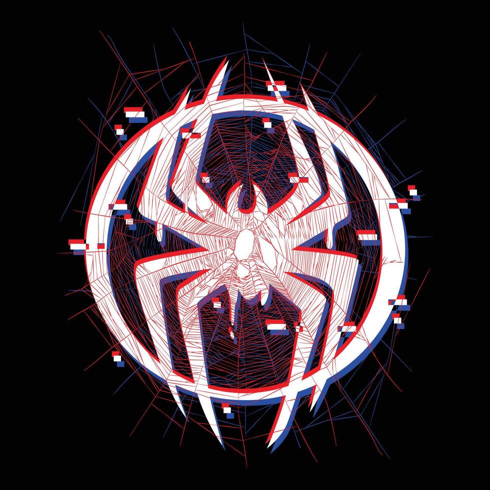 arachnid boy spider logo vector