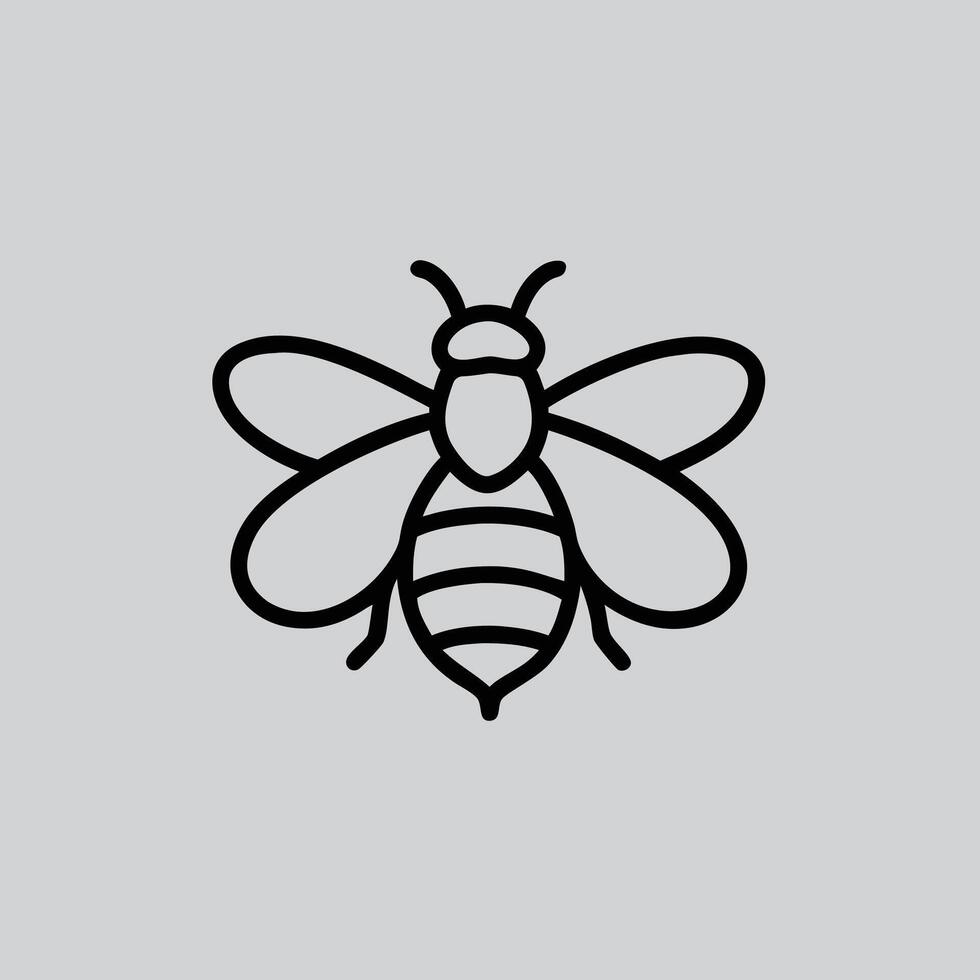Honey Bee Icon vector