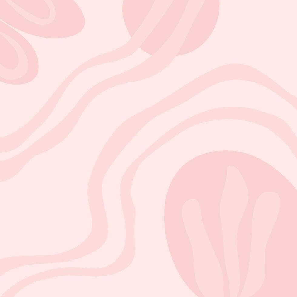 A pink background with a flowery design vector