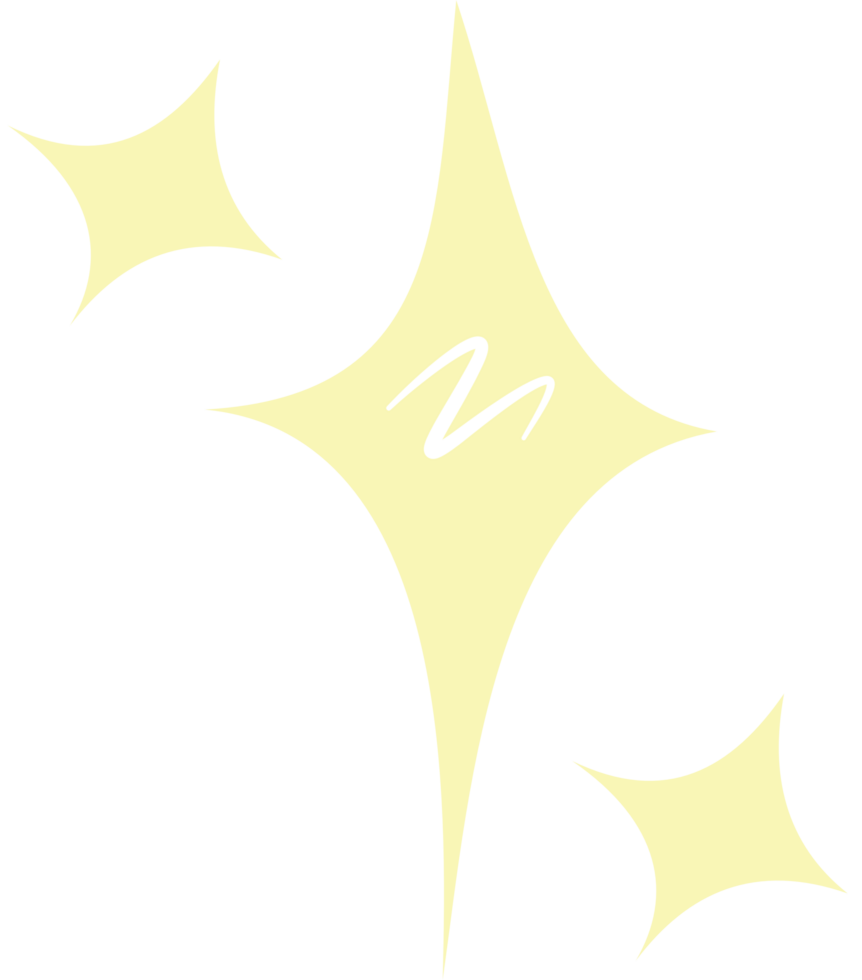 Adorable sparkle decoration png