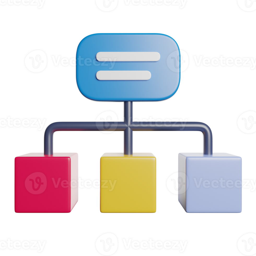 Hierarchy Network Connection png