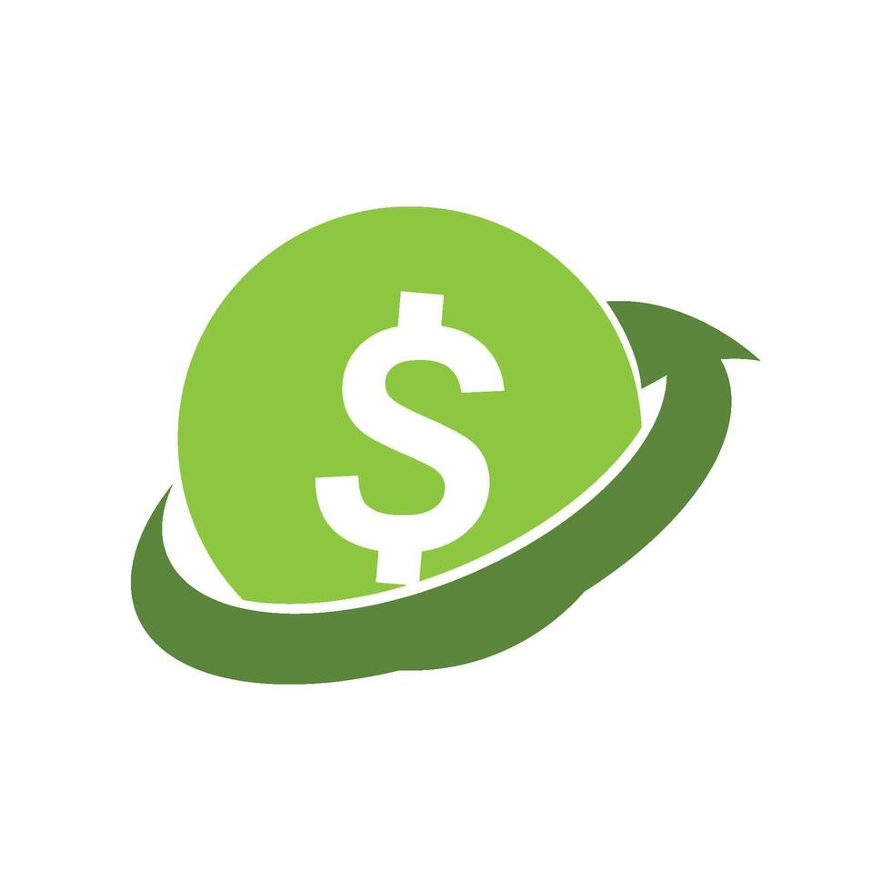 Business acounting,money logo design vector