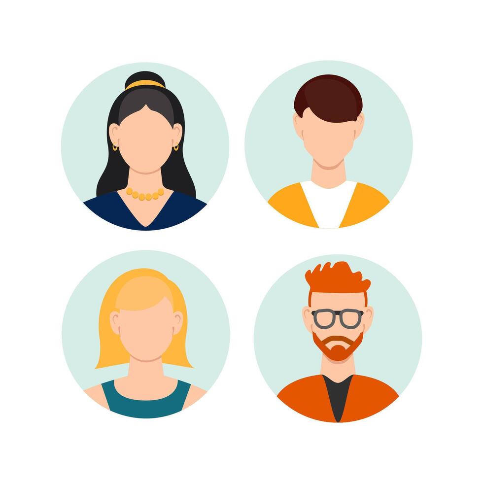 Diverse group of people representing community, teamwork and diversity vector