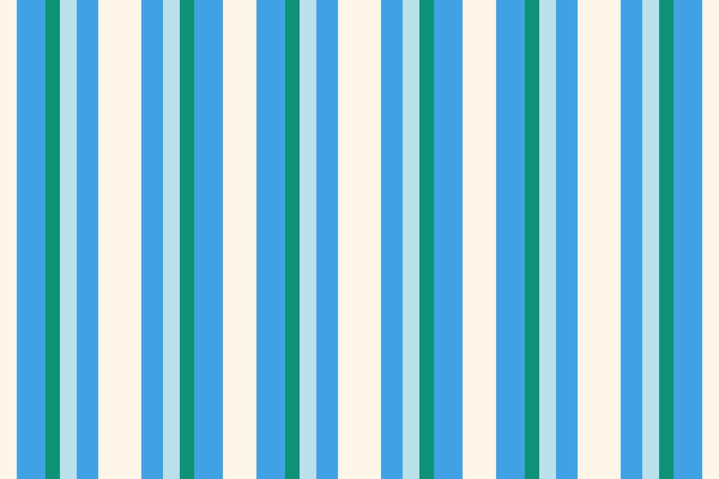 Sice vertical fabric seamless, tracery textile pattern texture. Lany stripe lines background in cyan and sea shell colors. vector