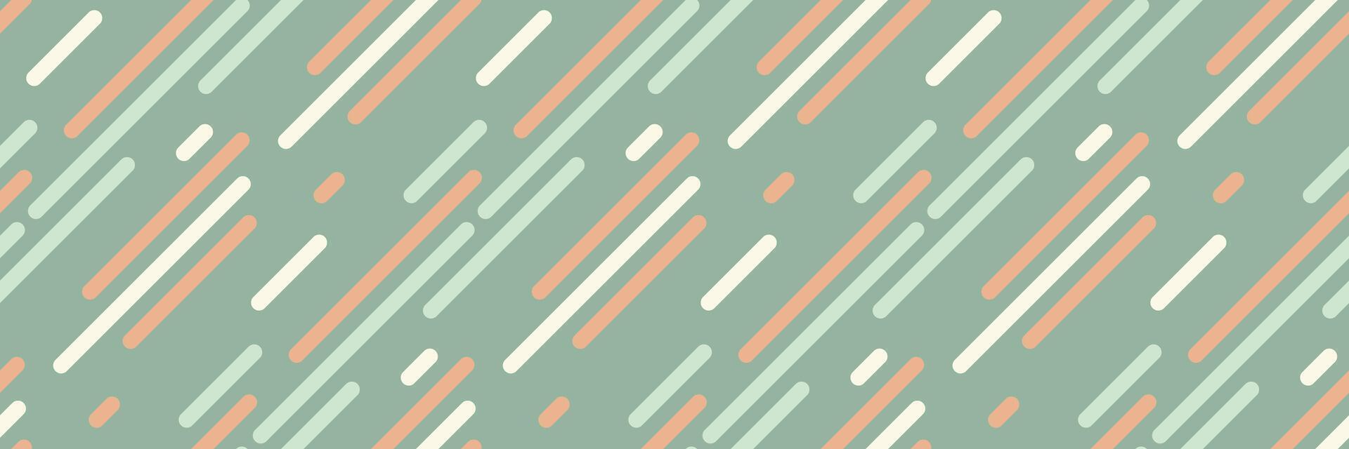 A green and orange striped pattern vector