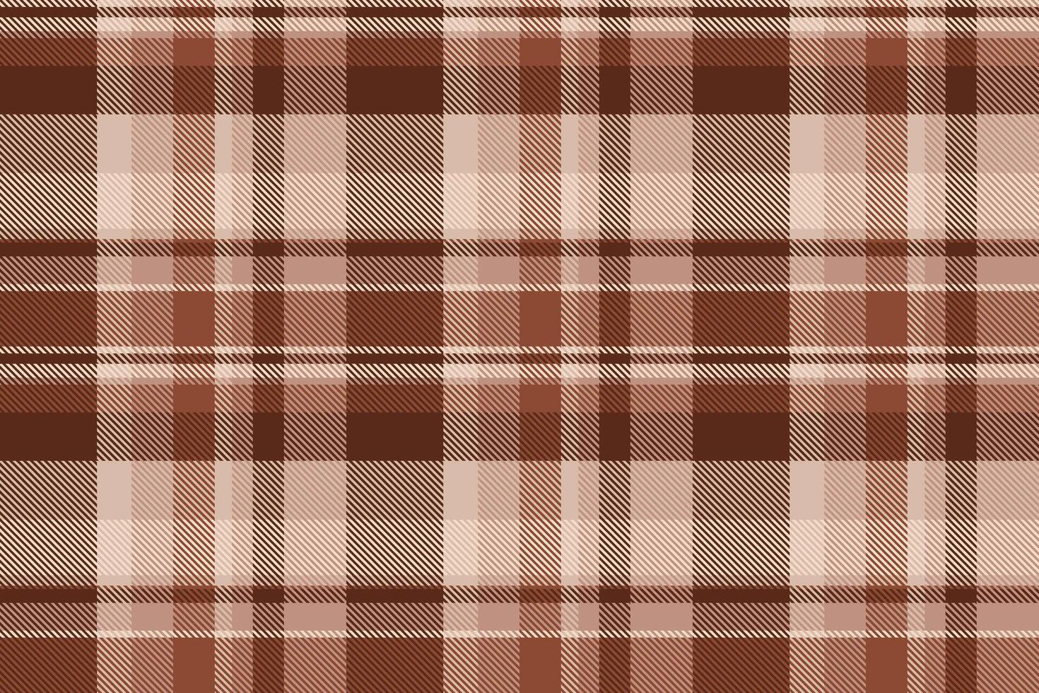 Napkin fabric check tartan, asymmetric seamless plaid . Creativity background pattern textile texture in orange and light colors. vector