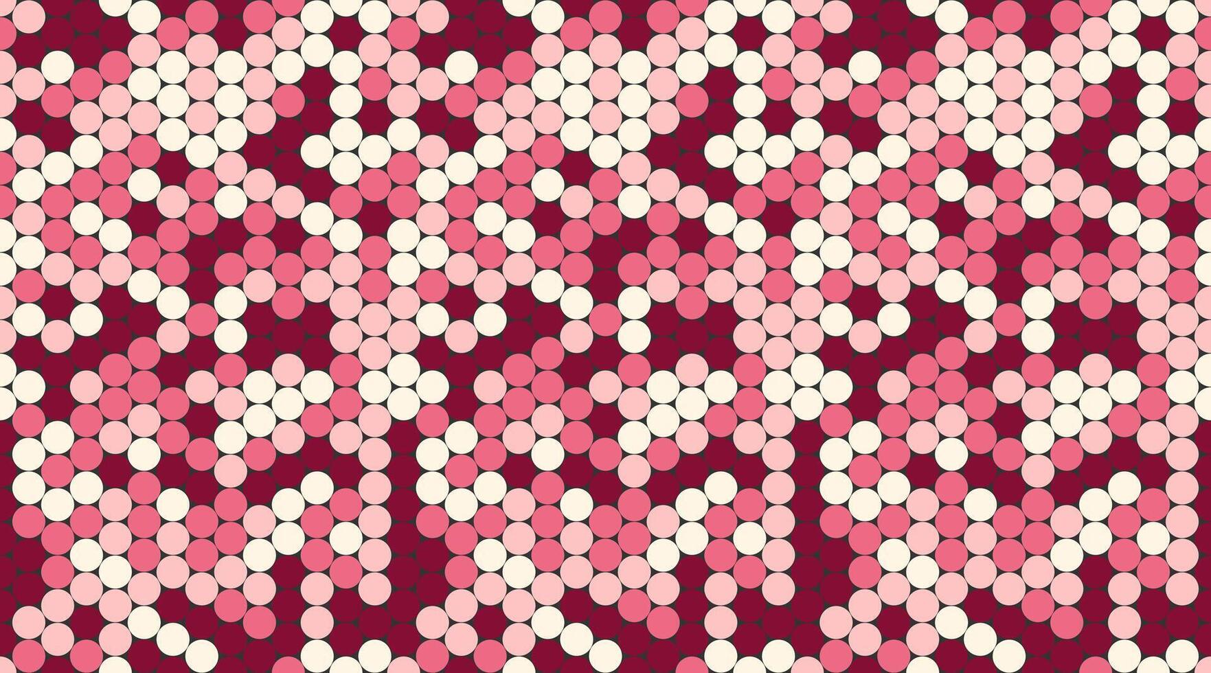 Abstract pink and white circle pattern. Modern geometric design ideal for backgrounds, textures, or website design. Versatile and stylish, conveying energy and sophistication. vector