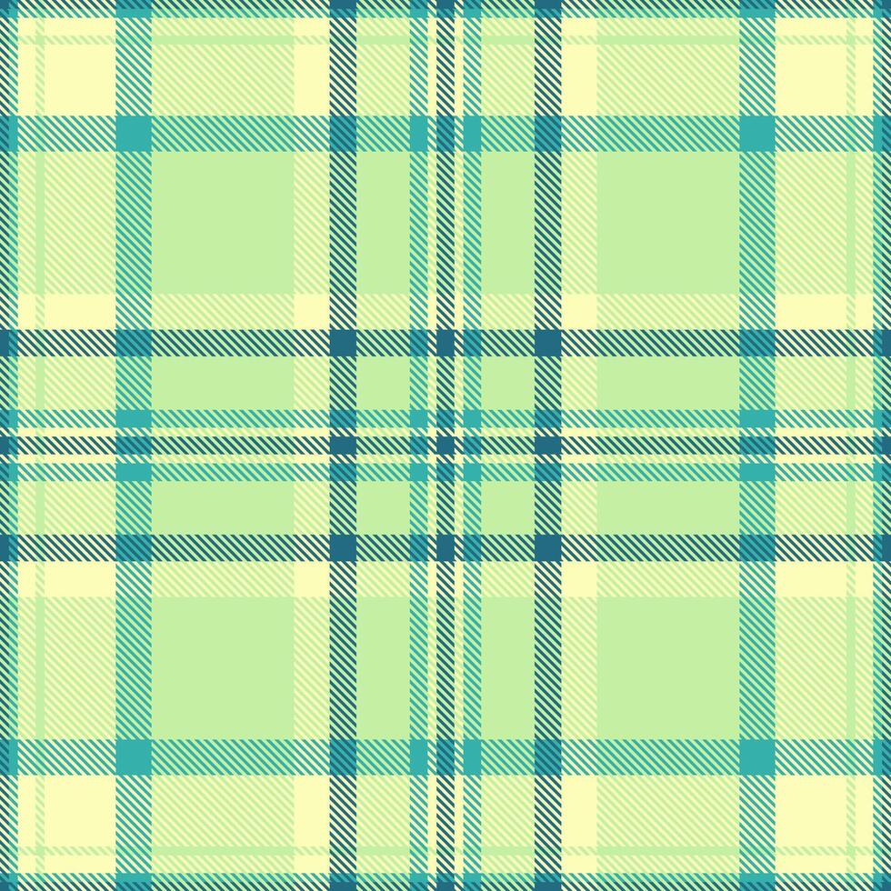 Fresh pastel green and teal plaid pattern. Perfect for textile design, backgrounds, or website design. A calming and stylish texture, ideal for springsummer projects. vector