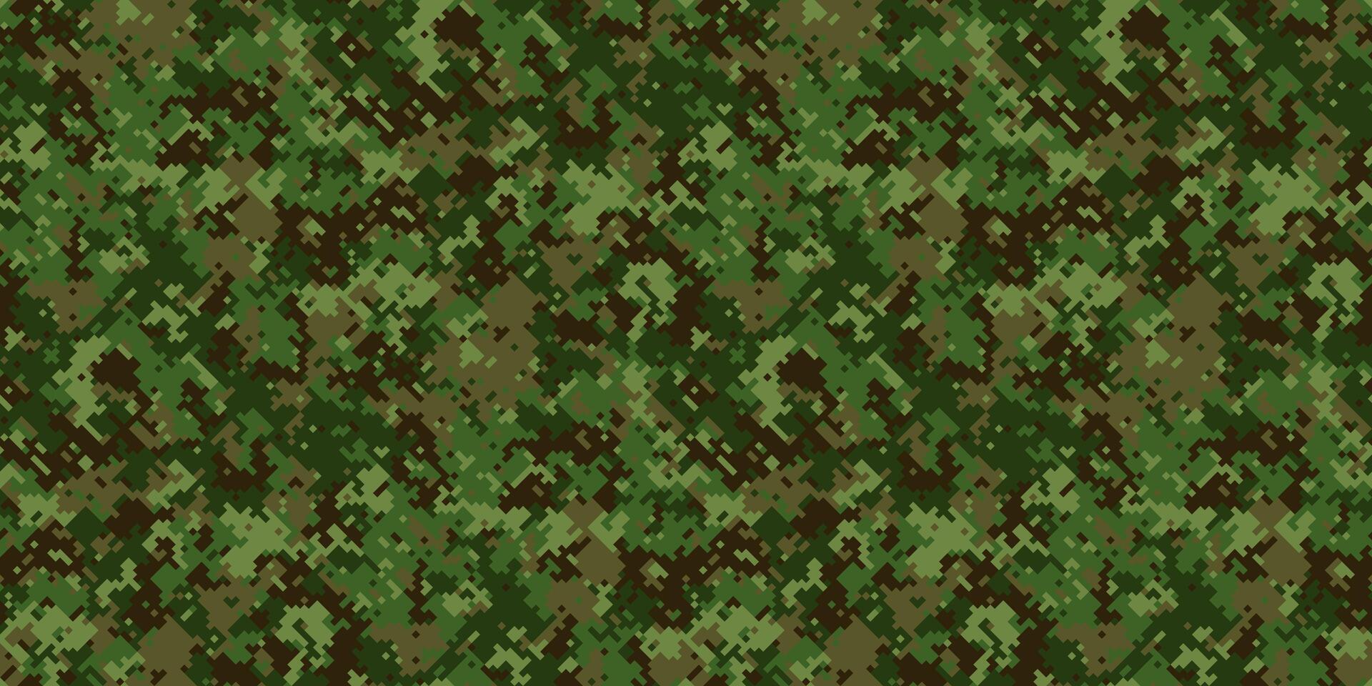 Intricate digital camouflage pattern. Perfect for military, hunting, gaming, or fashion design projects. vector