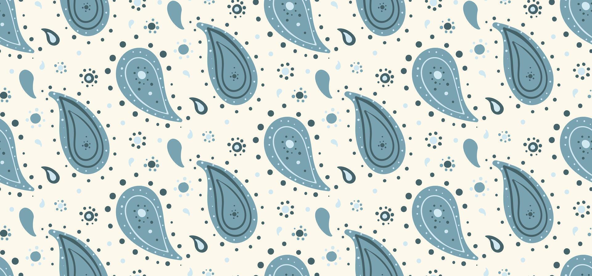 Graphic ornate in repeating paint. Ethnic stylish as twisted costume. Outline flower, paisley colors. vector