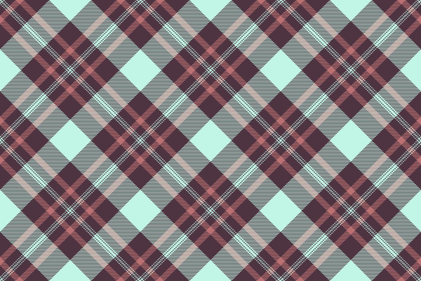 No people texture fabric, shop textile seamless check. Naked pattern plaid tartan background in pink and light colors. vector