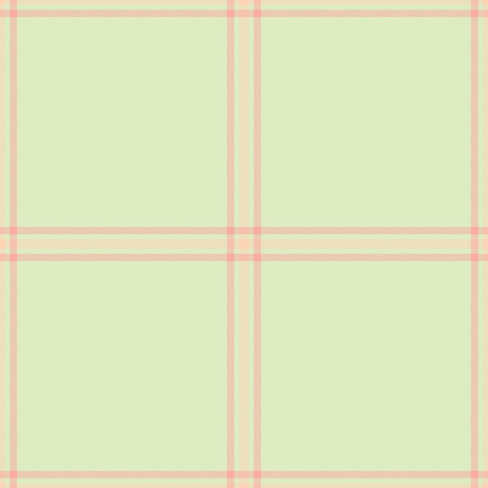 Subtle pastel pink and green plaid pattern. Perfect for backgrounds, textures, or website design. Evokes feelings of calmness and serenity. vector