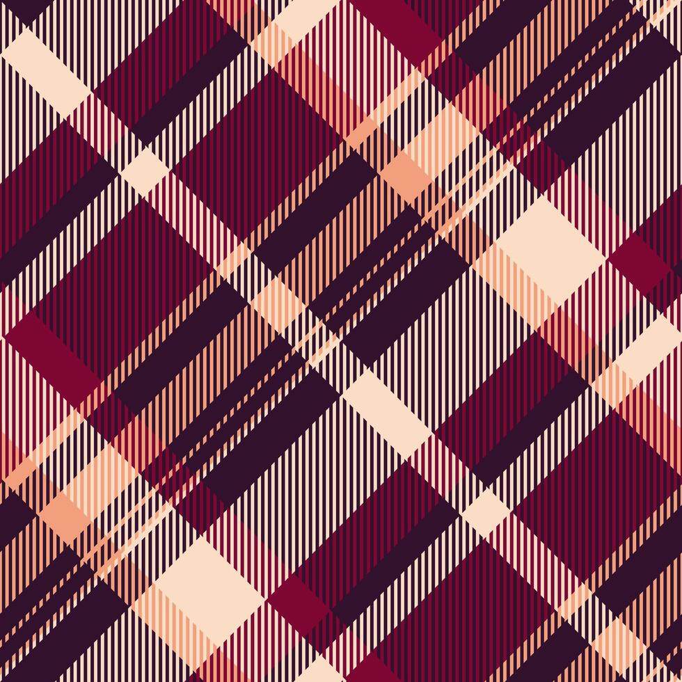 Golf plaid pattern, 1970s textile background fabric. Store seamless tartan check texture in dark and light colors. vector