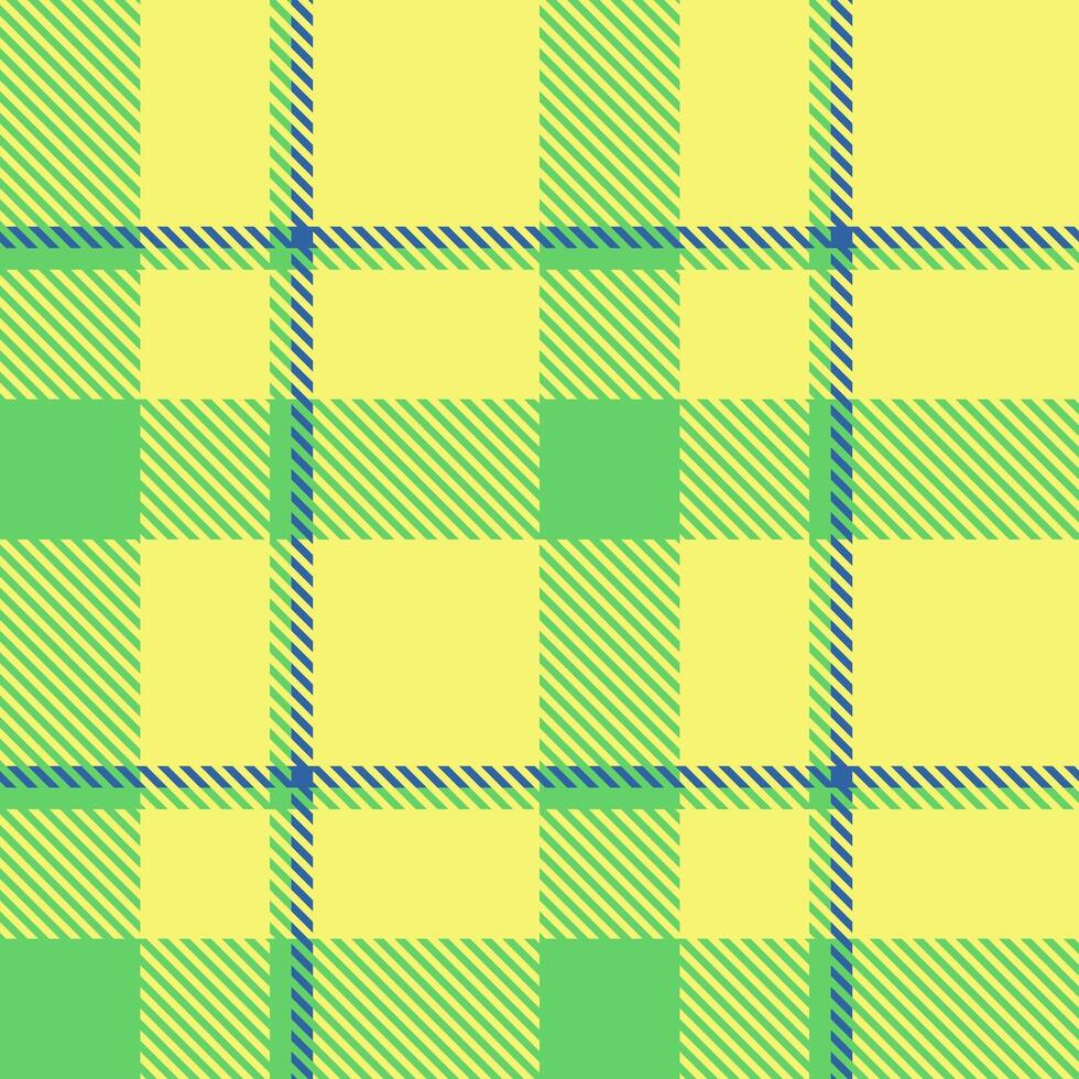 Vibrant yellow and green plaid pattern. Perfect for textile design, website backgrounds, or springthemed projects. This cheerful, geometric design evokes feelings of freshness and optimism. vector