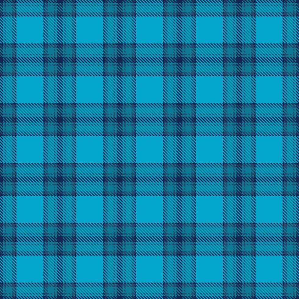 Wedding tartan plaid seamless, attire pattern check texture. Fit background fabric textile in cyan and blue colors. vector
