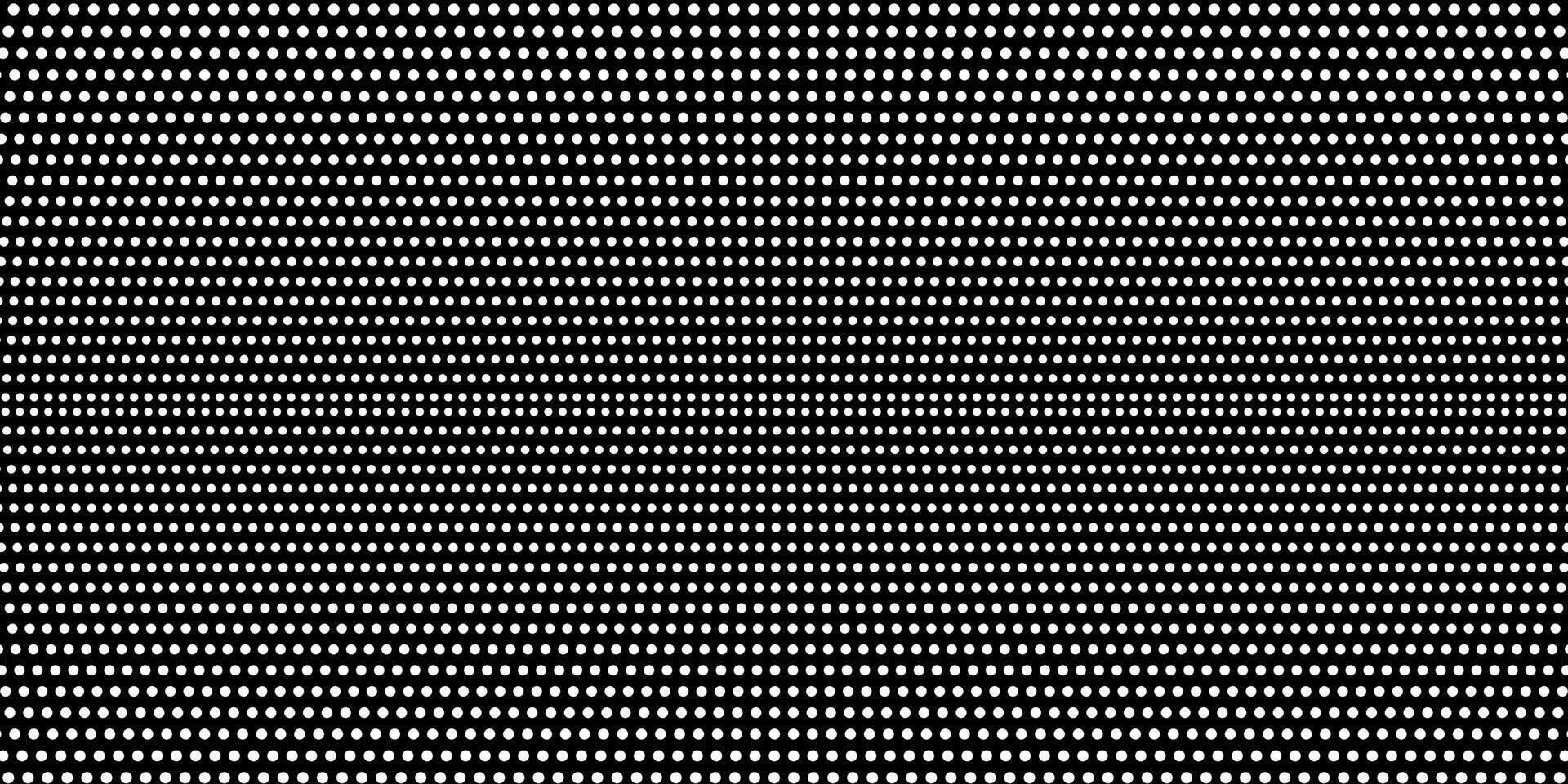 A black and white screen with a lot of dots vector